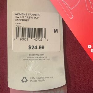 BCG Cabernet Women's Training Crew Top